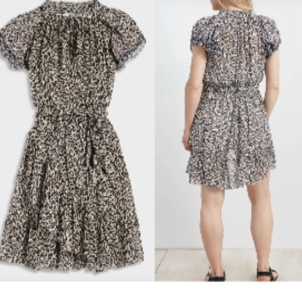 Apiece Apart Sabina  Silk Dress Size 4